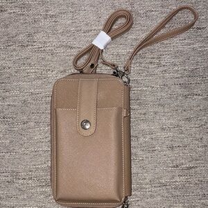 Crossbody wristlet, wallet and phone case NWOT